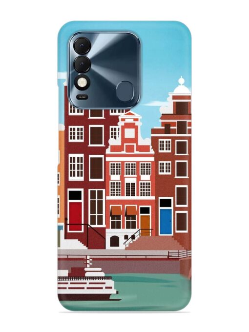 Scenery Architecture Amsterdam Landscape Snap Case for Tecno Spark 8T Zapvi