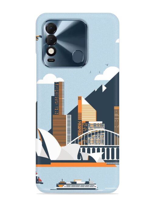 Sydney Opera Landscape Snap Case for Tecno Spark 8T