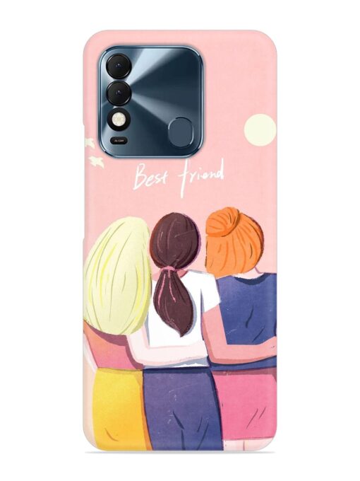 Friendship Day Snap Case for Tecno Spark 8T