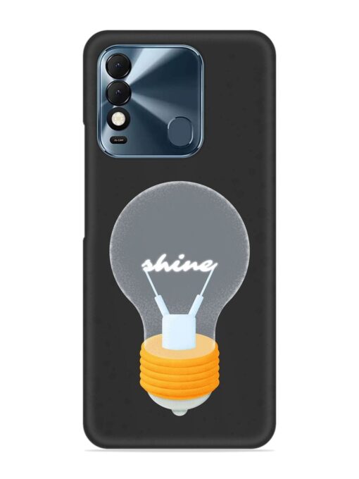 Bulb Background Snap Case for Tecno Spark 8T