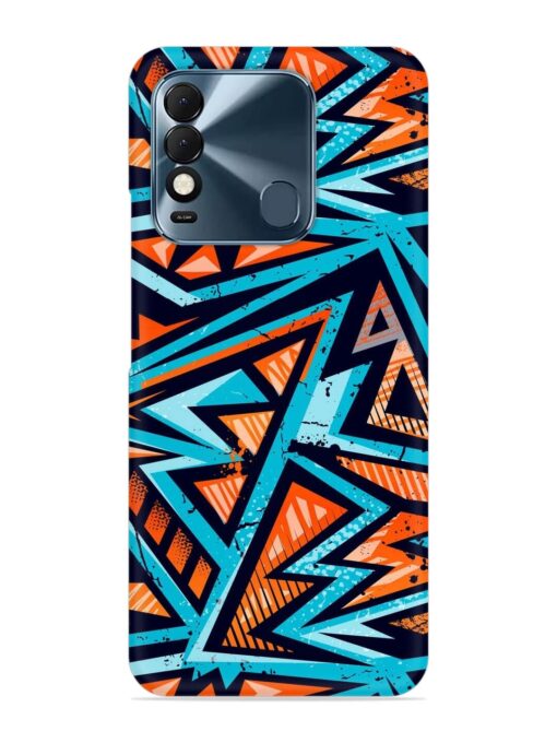 Abstract Seamless Grunge Snap Case for Tecno Spark 8T