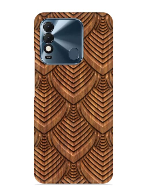 Carved Pattern On Snap Case for Tecno Spark 8T Zapvi