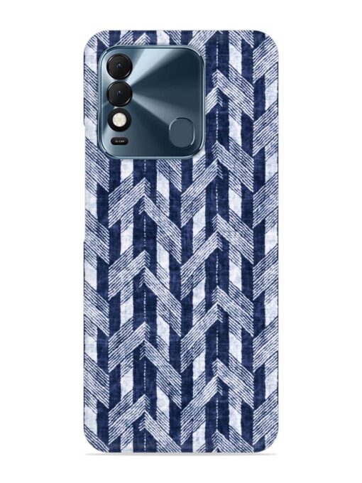 Abstract Herringbone Motif Snap Case for Tecno Spark 8T Zapvi