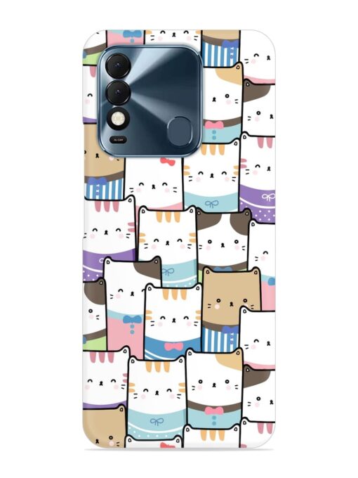 Cute Adorable Cat Snap Case for Tecno Spark 8T