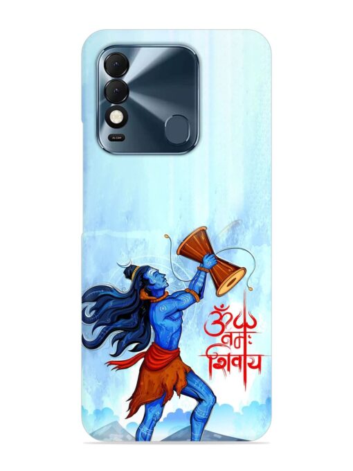 Illustration Lord Shiva Snap Case for Tecno Spark 8T