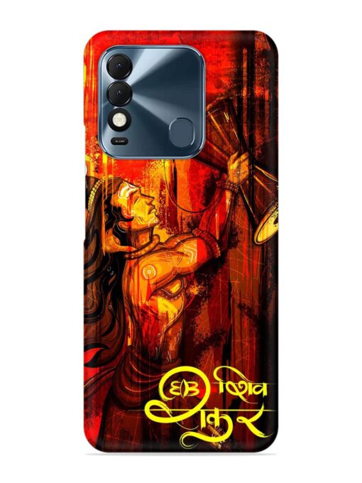 Illustration Lord Shiva Snap Case for Tecno Spark 8T