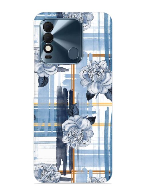 Watercolor Pattern Rose Snap Case for Tecno Spark 8T