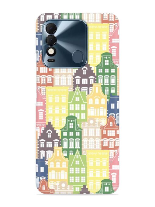 Seamless Shapes Pattern Snap Case for Tecno Spark 8T Zapvi