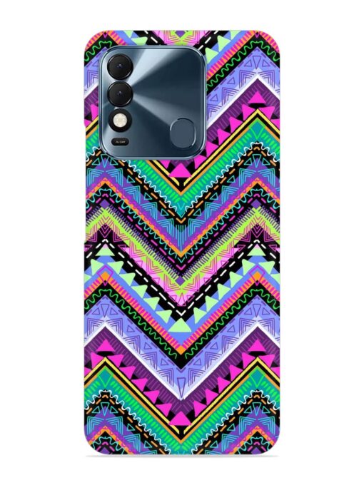 Tribal Aztec Print Snap Case for Tecno Spark 8T Zapvi