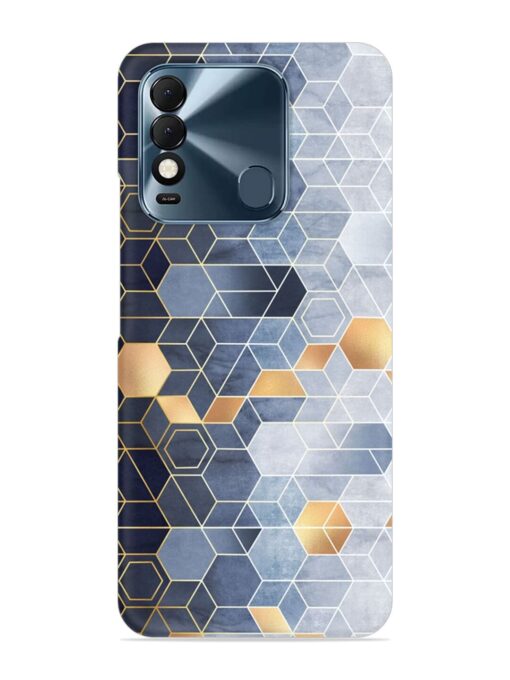 Geometric Abstraction Hexagons Snap Case for Tecno Spark 8T