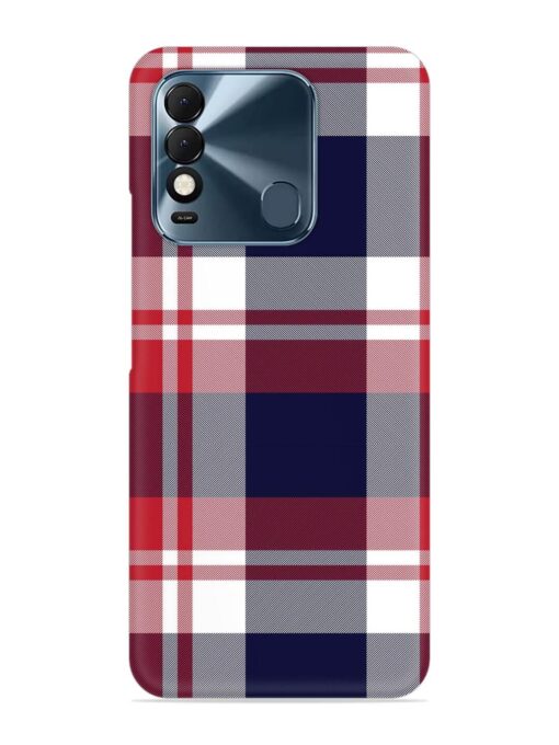 Classic Plaid Tartan Snap Case for Tecno Spark 8T Zapvi