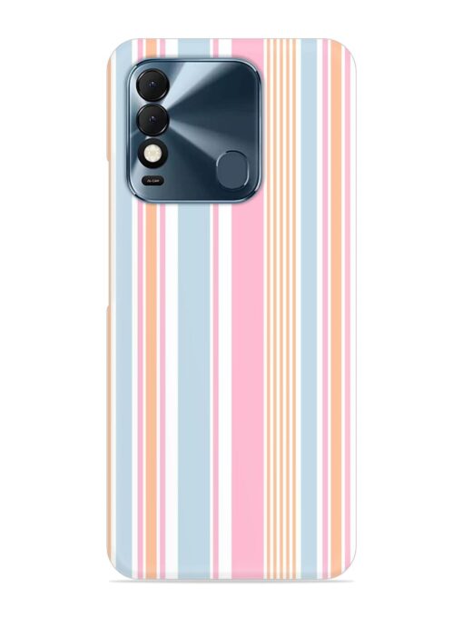 Stripe Seamless Pattern Snap Case for Tecno Spark 8T Zapvi