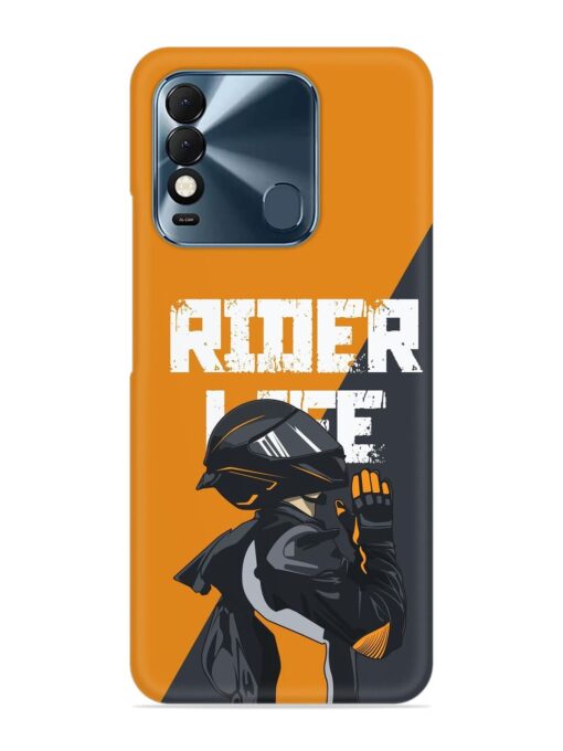 Rider Life Snap Case for Tecno Spark 8T Zapvi