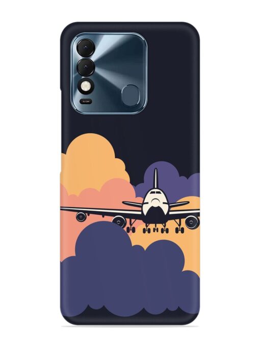 Aeroplane vector Snap Case for Tecno Spark 8T Zapvi