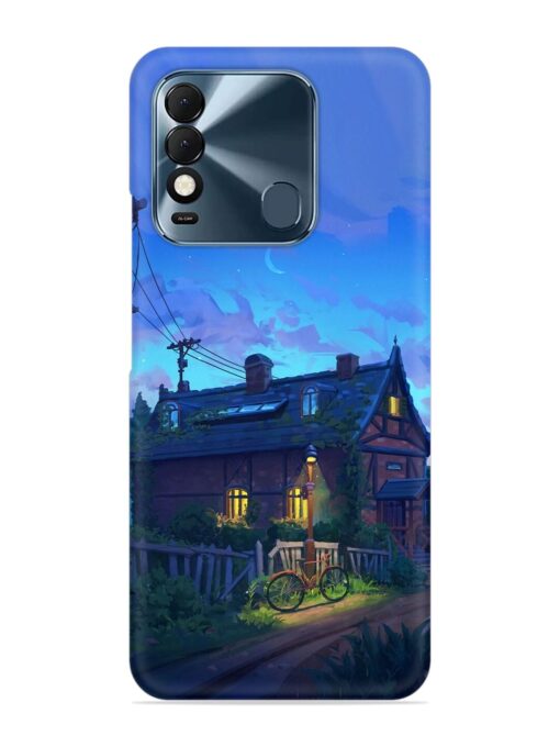 Beautiful Village House Snap Case for Tecno Spark 8T