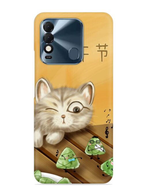 Cat Scorpion Dancing Snap Case for Tecno Spark 8T