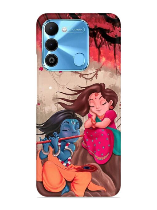 Radhe Krishna Water Art Snap Case for Tecno Spark 9 Zapvi