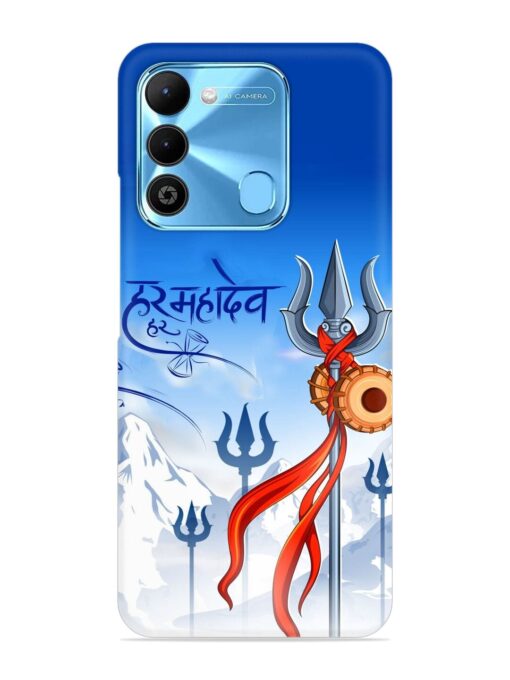 Har Har Mahadev Trishul Snap Case for Tecno Spark 9 Zapvi