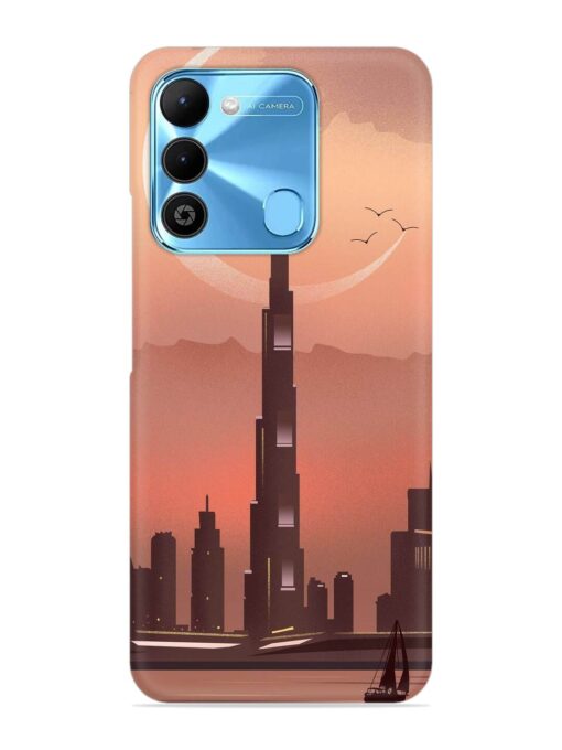 Landmark Burj Khalifa Snap Case for Tecno Spark 9