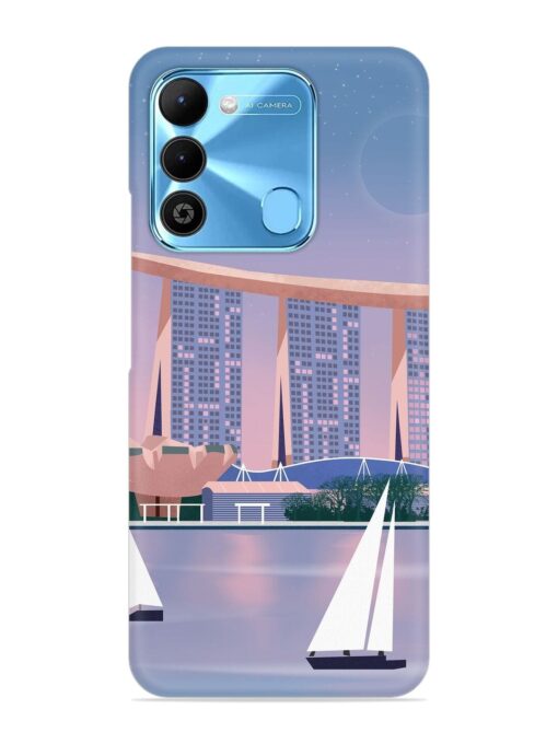 Singapore Scenery Architecture Snap Case for Tecno Spark 9 Zapvi