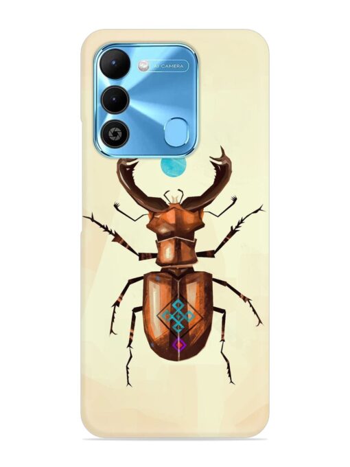 Stag Beetle Vector Snap Case for Tecno Spark 9