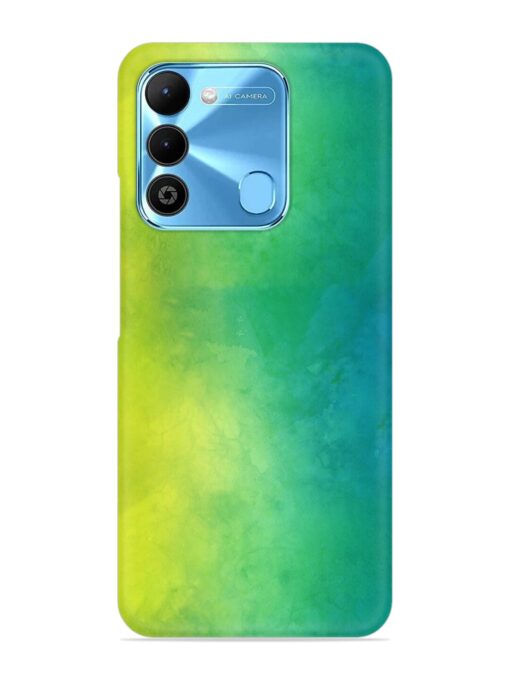 Yellow Green Gradient Snap Case for Tecno Spark 9