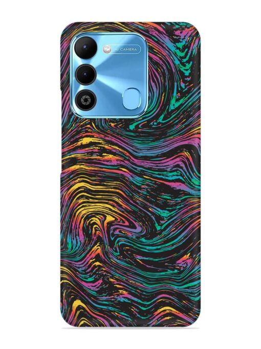 Abstract Liquid Colors Snap Case for Tecno Spark 9 Zapvi