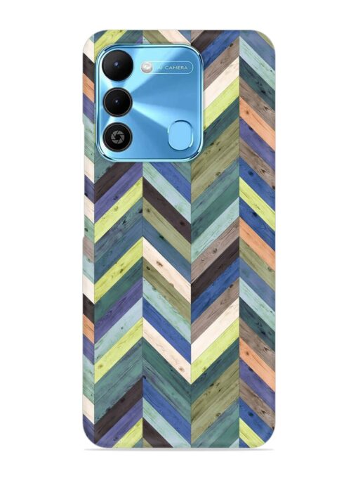 Chevron Random Color Snap Case for Tecno Spark 9