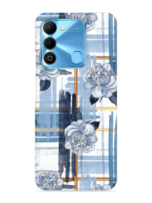 Watercolor Pattern Rose Snap Case for Tecno Spark 9