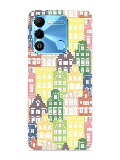 Seamless Shapes Pattern Snap Case for Tecno Spark 9