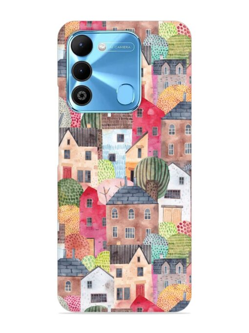 Abstract Seamless Pattern Snap Case for Tecno Spark 9 Zapvi