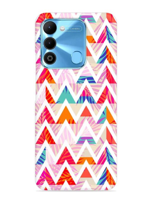 Abstract Triangle Background Snap Case for Tecno Spark 9 Zapvi