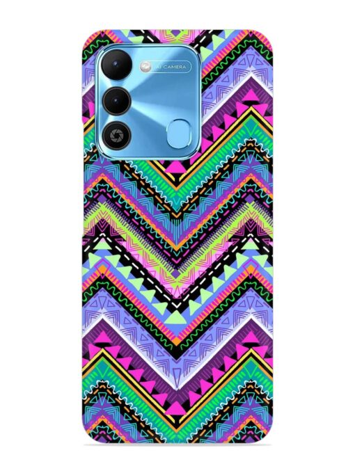 Tribal Aztec Print Snap Case for Tecno Spark 9