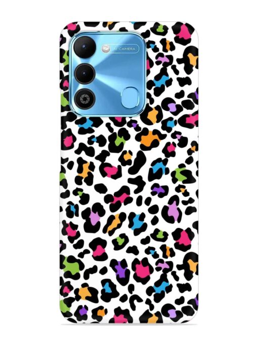 Seamless Leopard Pattern Snap Case for Tecno Spark 9