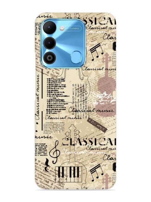 Classical Music Lpattern Snap Case for Tecno Spark 9