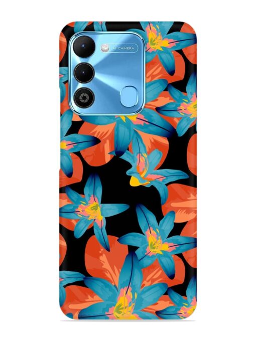 Philippine Flowers Seamless Snap Case for Tecno Spark 9 Zapvi