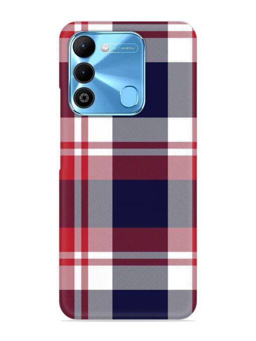 Classic Plaid Tartan Snap Case for Tecno Spark 9