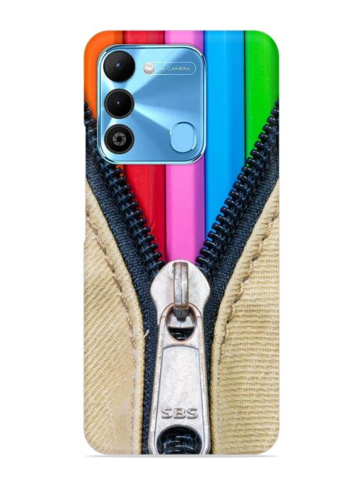 Zip In Color Snap Case for Tecno Spark 9