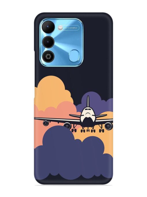 Aeroplane vector Snap Case for Tecno Spark 9 Zapvi