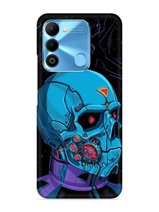 Skull Robo Vector Snap Case for Tecno Spark 9 Zapvi