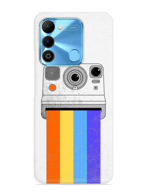 Retro Camera Art Snap Case for Tecno Spark 9