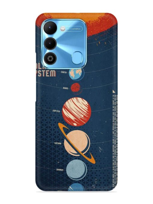 Solar System Vector Snap Case for Tecno Spark 9