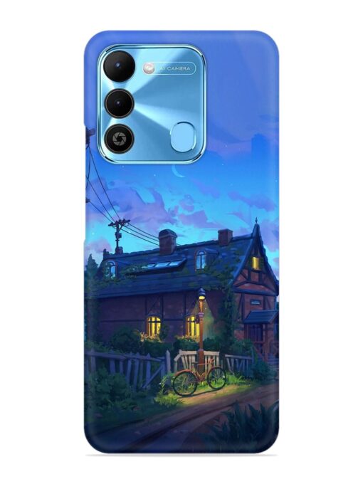 Beautiful Village House Snap Case for Tecno Spark 9 Zapvi