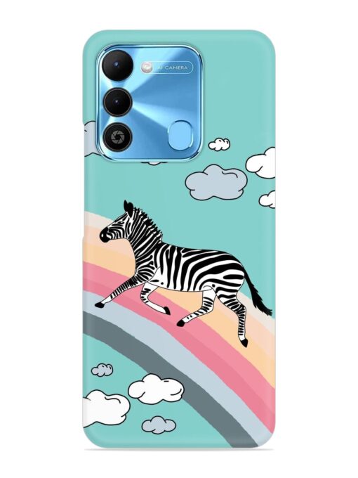 Running Zebra Snap Case for Tecno Spark 9 Zapvi