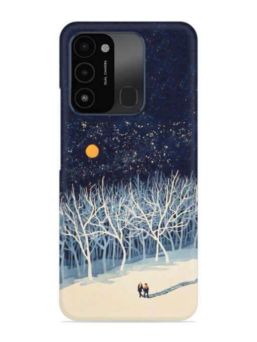 Full Moon Snowshoe Tour Snap Case for Tecno Spark Go (2022) Zapvi