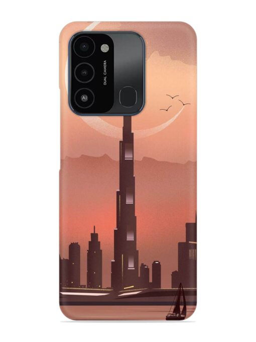 Landmark Burj Khalifa Snap Case for Tecno Spark Go (2022) Zapvi