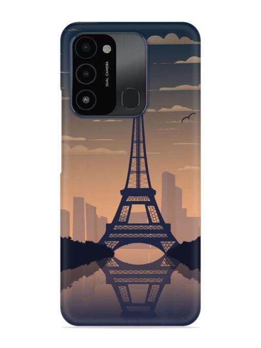 France Paris Eiffel Tower Gradient Snap Case for Tecno Spark Go (2022) Zapvi