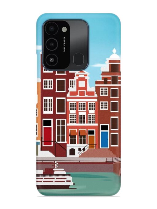 Scenery Architecture Amsterdam Landscape Snap Case for Tecno Spark Go (2022) Zapvi