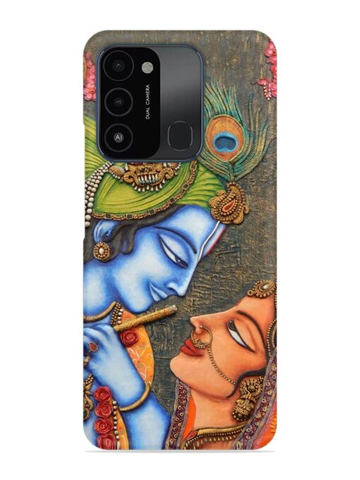 Lord Radha Krishna Flute Art Snap Case for Tecno Spark Go (2022) Zapvi