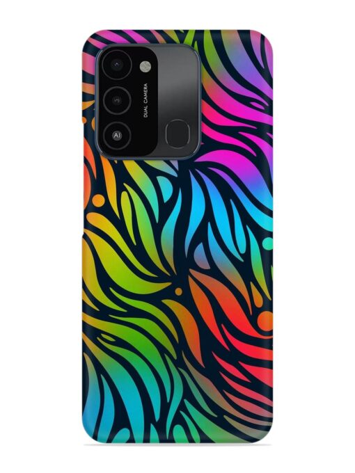 Abstract Leaf Design Snap Case for Tecno Spark Go (2022) Zapvi